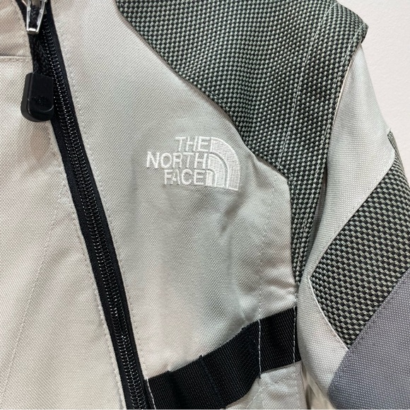 The North Face Men's Steep Tech Gray and White Ski Jacket XL NO HOOD - Picture 3 of 6